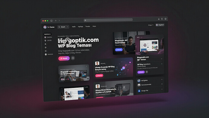 Blogoptik.com WP Blog Teması