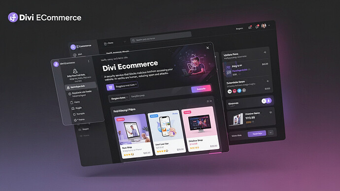 Divi Ecommerce