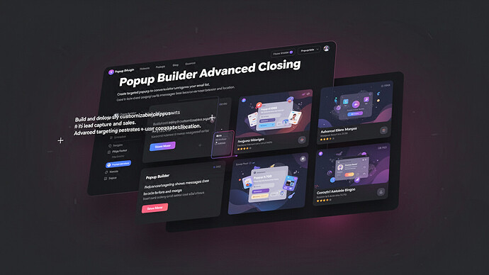 Popup Builder Advanced Closing