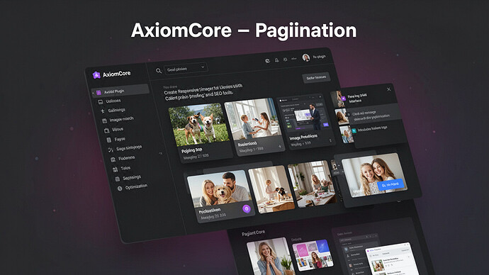 AxiomCore - Pagination