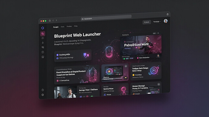 Blueprint Web Launcher