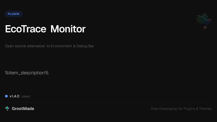 EcoTrace Monitor