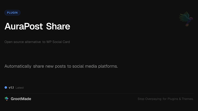 AuraPost Share