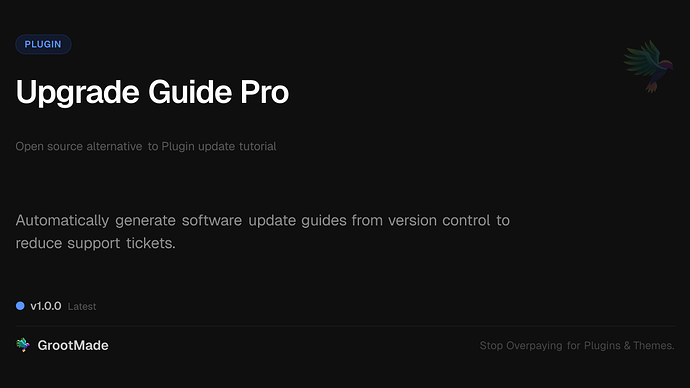 Upgrade Guide Pro