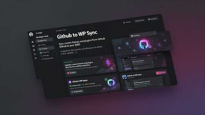 Github to WP Sync