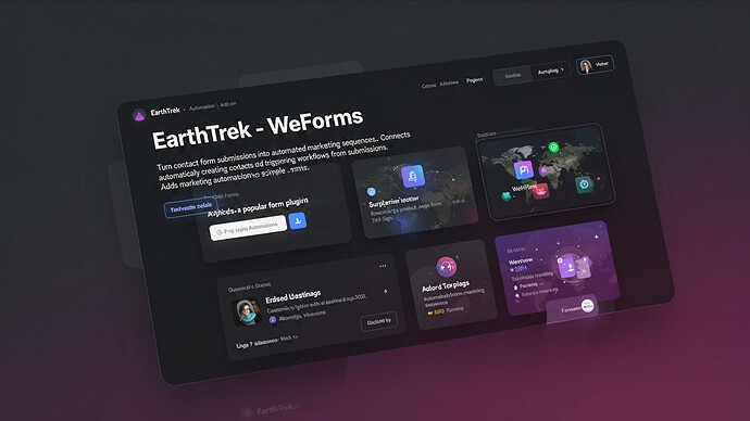 EarthTrek - WeForms