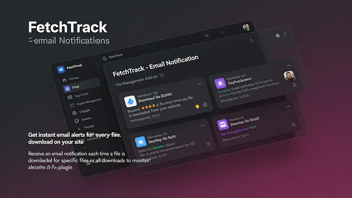 FetchTrack - Email Notification