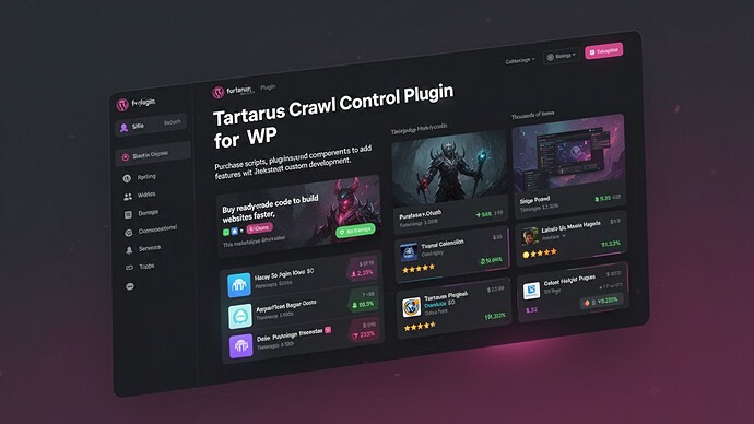 Tartarus Crawl Control Plugin for WP