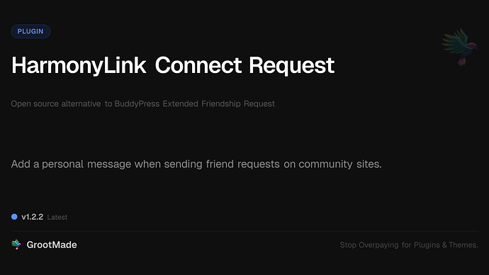 HarmonyLink Connect Request