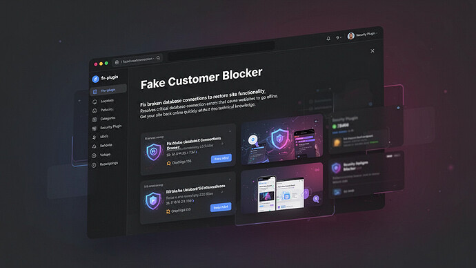 Fake Customer Blocker