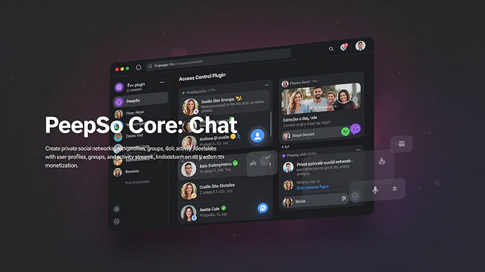 PeepSo Core: Chat