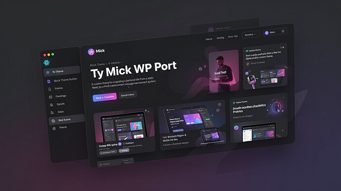 Ty Mick WP Port