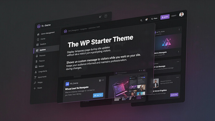 The WP Starter Theme