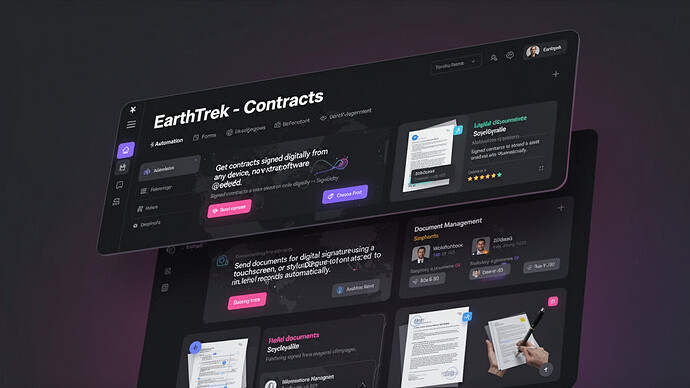 EarthTrek - Contracts