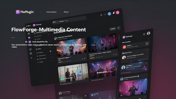 FlowForge - Multimedia Content