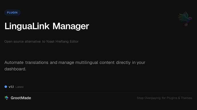 LinguaLink Manager