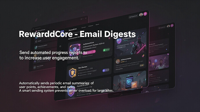 RewardCore - Email Digests