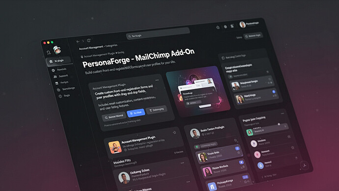 PersonaForge - MailChimp Add-On