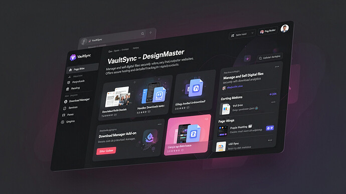 VaultSync - DesignMaster