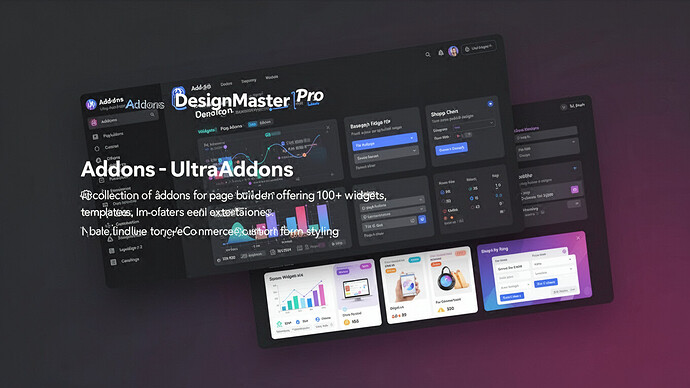 Addons - UltraAddons DesignMaster Pro