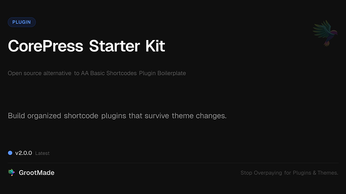 CorePress Starter Kit