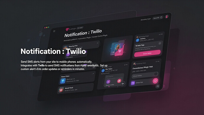 Notification : Twilio