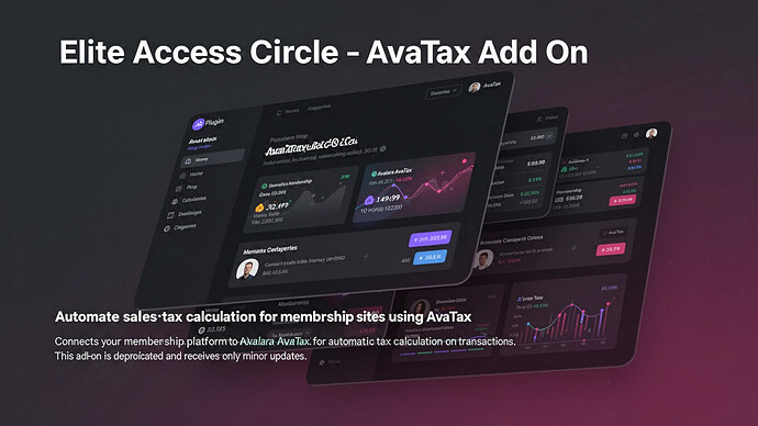 Elite Access Circle - AvaTax Add On
