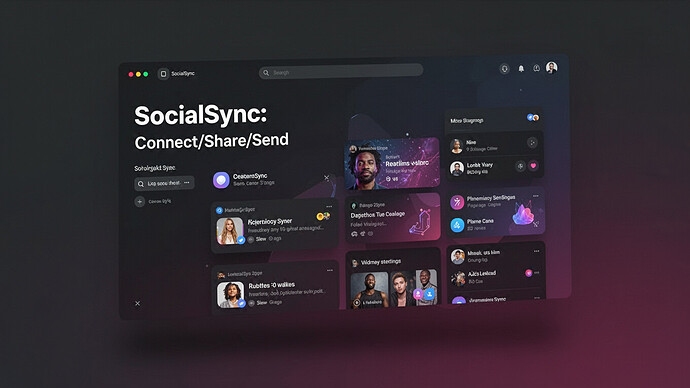 SocialSync: Connect/Share/Send