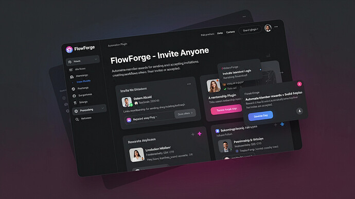 FlowForge - Invite Anyone
