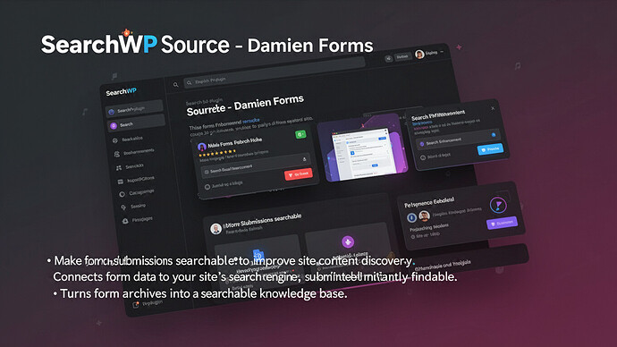 SearchWP Source - Damien Forms