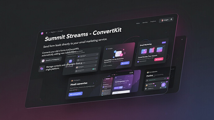 Summit Streams - ConvertKit