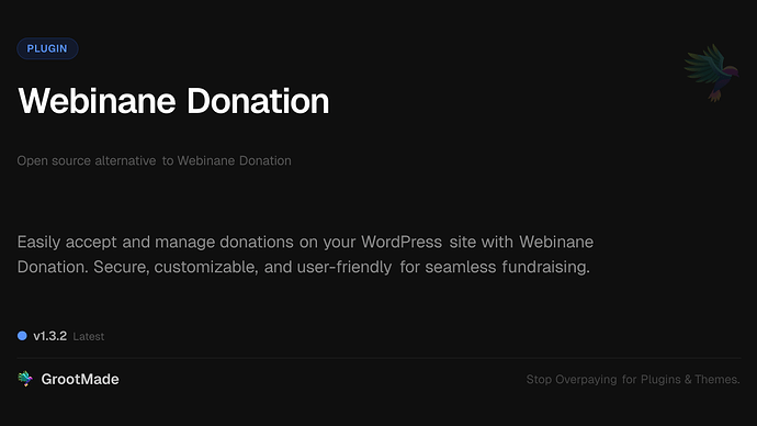 Webinane Donation