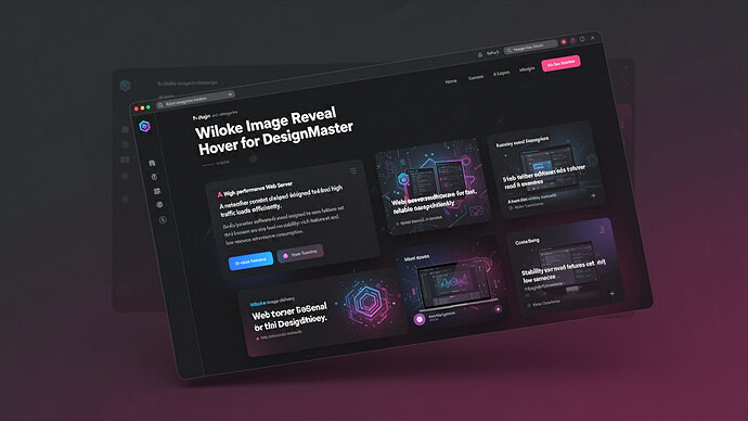 Wiloke Image Reveal Hover for DesignMaster