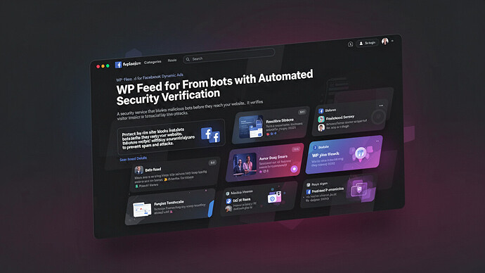 WP Feed for Facebook Dynamic Ads