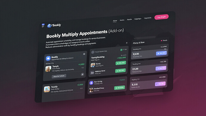 Bookly Multiply Appointments (Add-on)