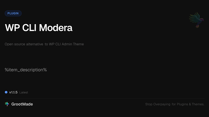 WP CLI Modera