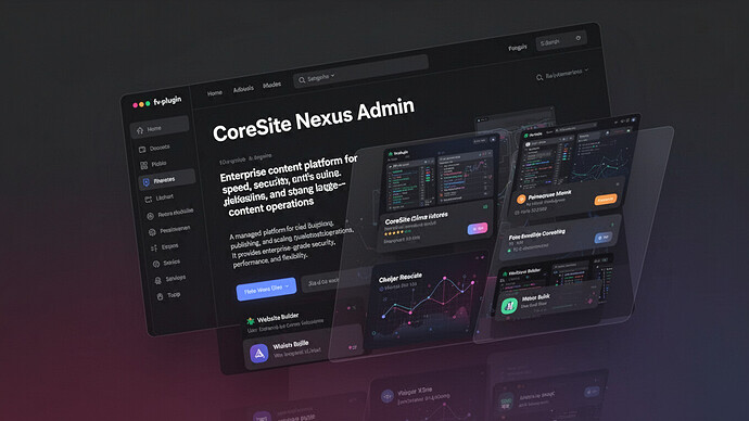 CoreSite Nexus Admin