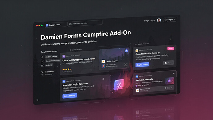 Damien Forms Campfire Add-On