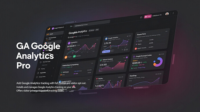 GA Google Analytics Pro