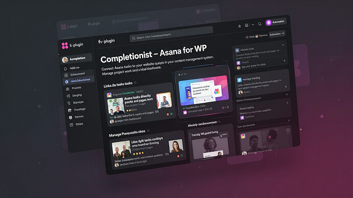 Completionist – Asana for WP