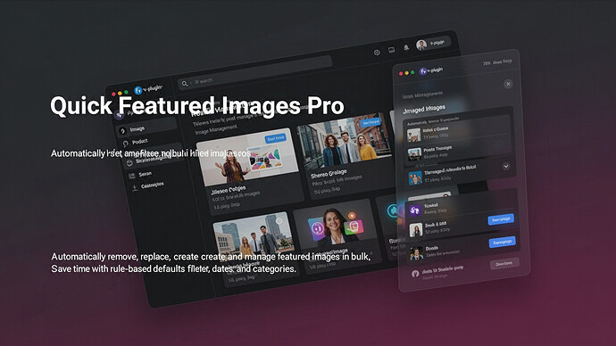 Quick Featured Images Pro