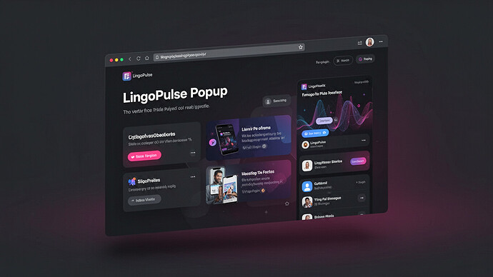 LingoPulse Popup
