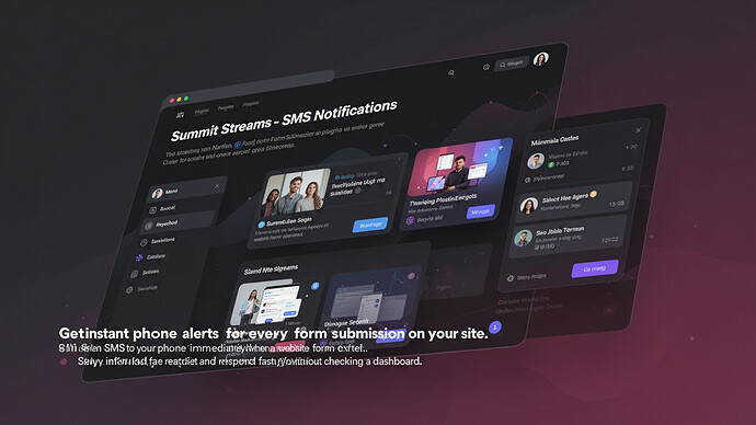 Summit Streams - SMS Notifications