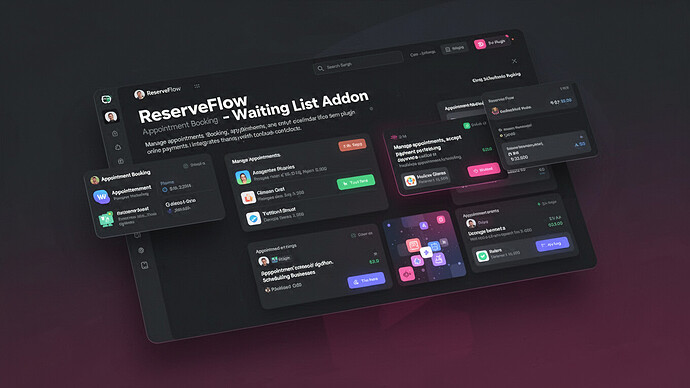 ReserveFlow - Waiting List Addon