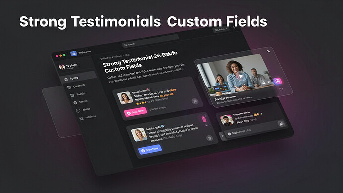 Strong Testimonials Custom Fields