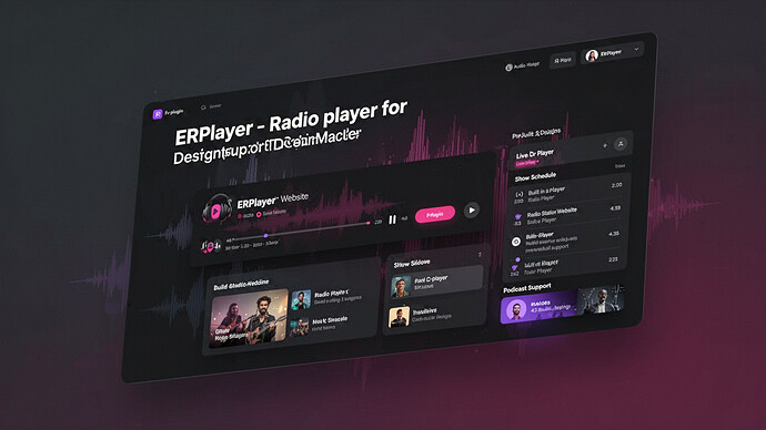 ERPlayer - Radio player for DesignMaster