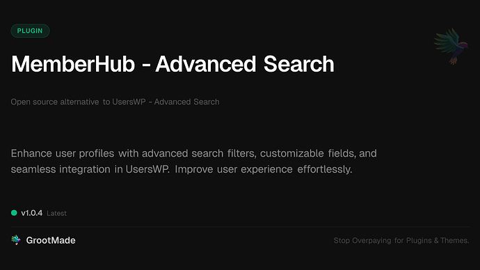 MemberHub - Advanced Search