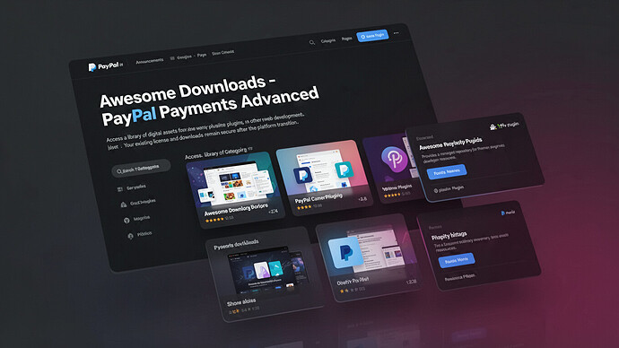 Awesome Downloads - PayPal Payments Advanced