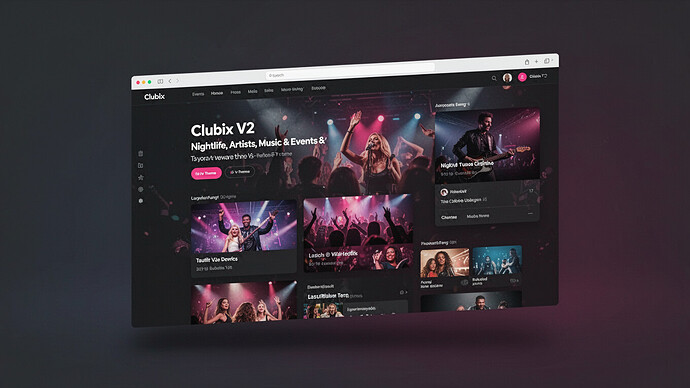 Clubix V2 - Nightlife, Artists, Music & Events WP Theme