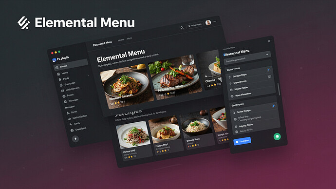 Elemental Menu